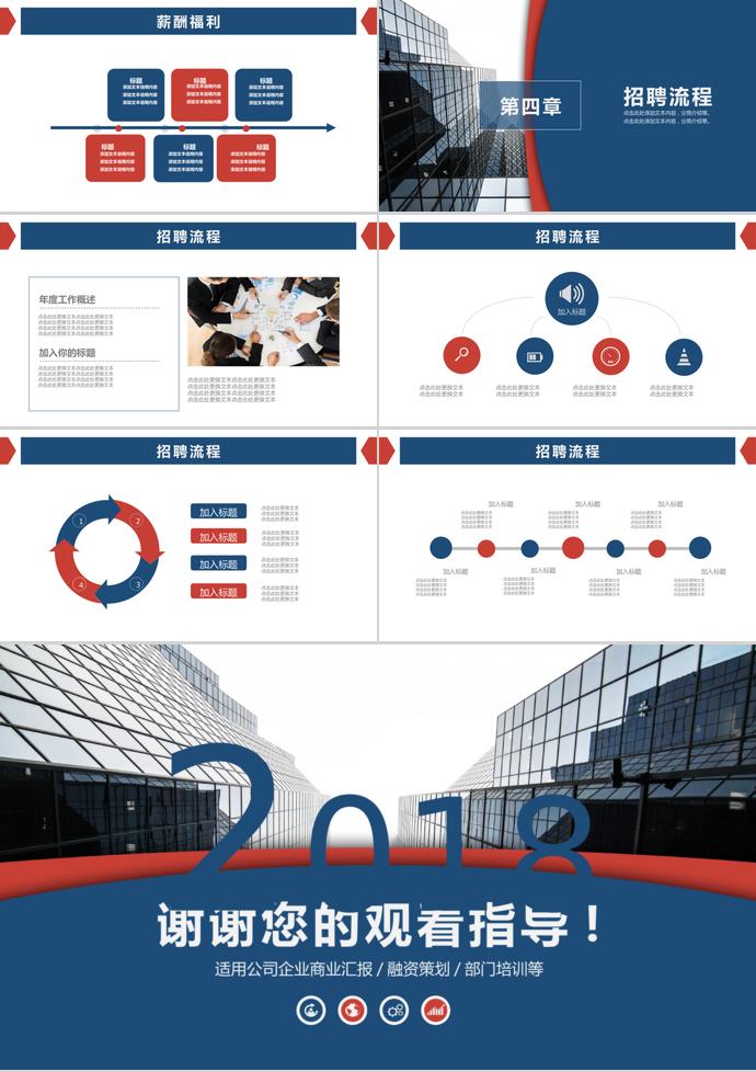 適用公司企業(yè)商業(yè)匯報融資策劃部門培訓(xùn)的企業(yè)招聘模板分享-2