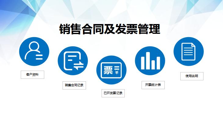 銷售合同及發票管理模板