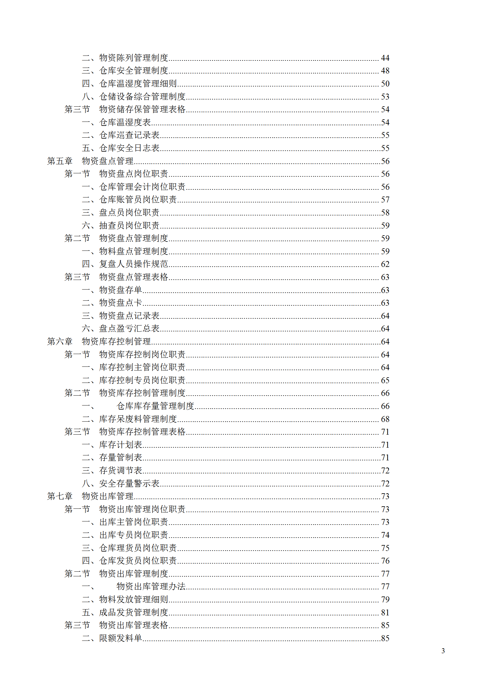 倉儲管理部規(guī)范化管理工具箱word模板-1