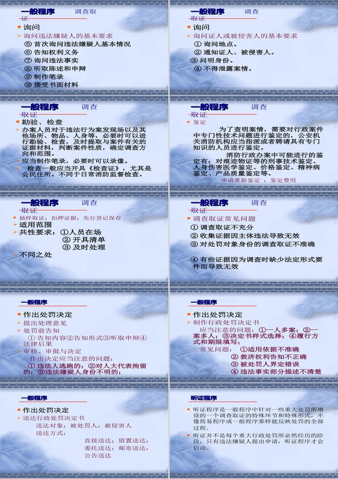 規范消防行政處罰和行政強制PPT模板-2