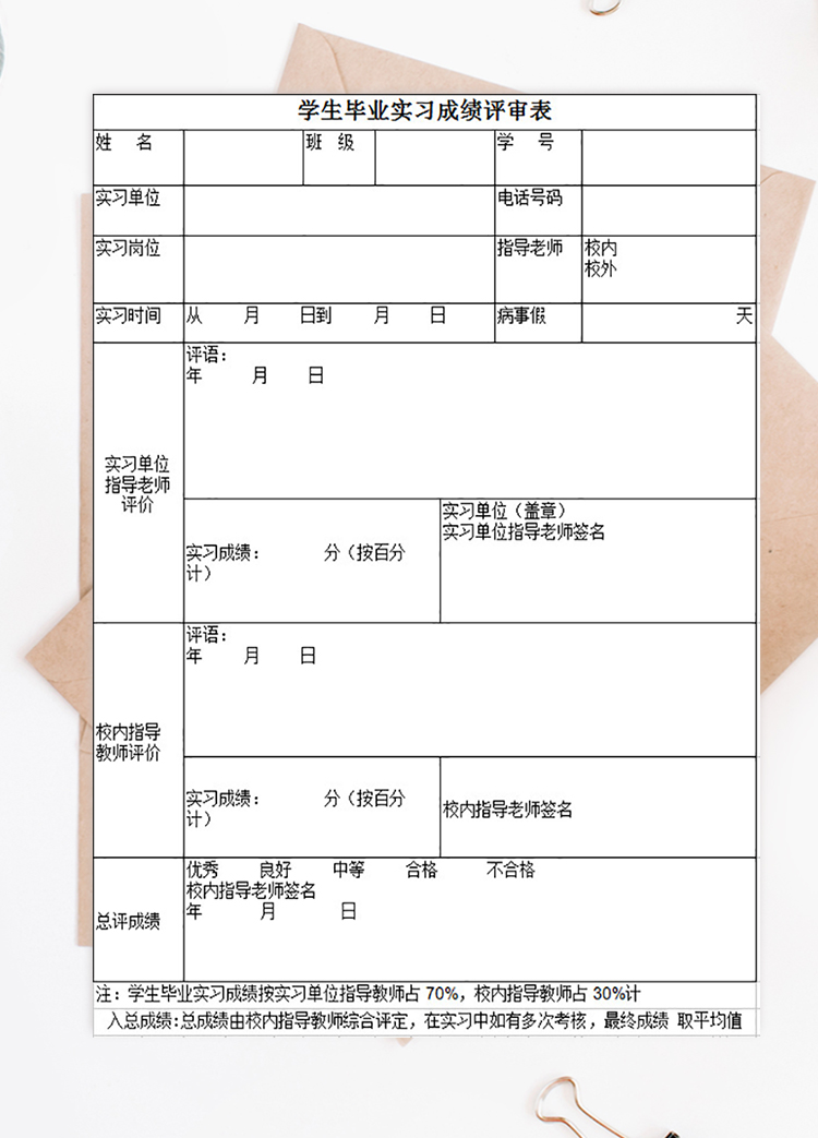 2019級學(xué)生畢業(yè)實習(xí)手冊